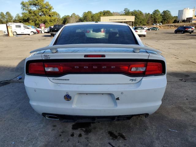 2C3CDXCT5DH593859 - 2013 DODGE CHARGER R/T WHITE photo 6