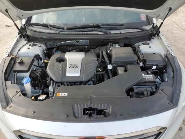 5NPE24AA6FH126132 - 2015 HYUNDAI SONATA ECO SILVER photo 11