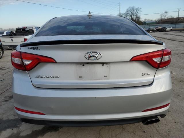 5NPE24AA6FH126132 - 2015 HYUNDAI SONATA ECO SILVER photo 6