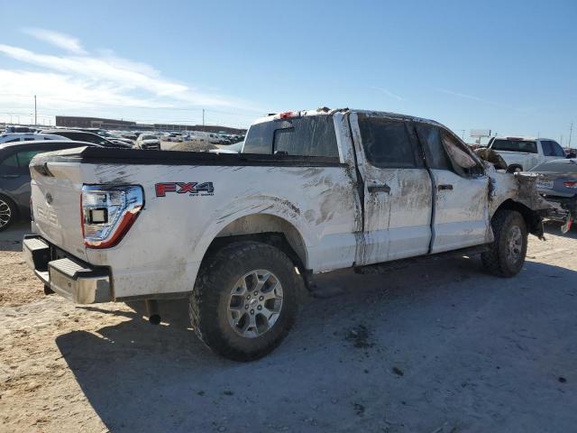 1FTFW1E88NKD65115 - 2022 FORD F150 SUPERCREW WHITE photo 3