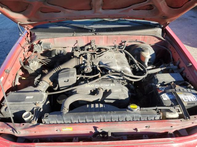 5TEGN92N14Z399374 - 2004 TOYOTA TACOMA DOUBLE CAB PRERUNNER RED photo 11