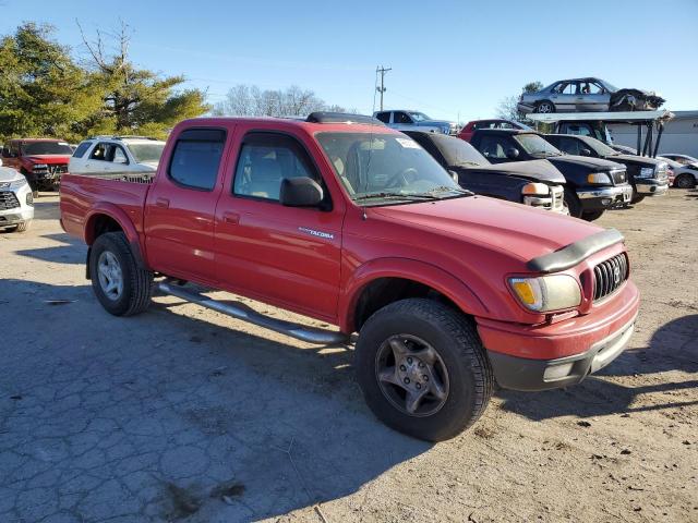 5TEGN92N14Z399374 - 2004 TOYOTA TACOMA DOUBLE CAB PRERUNNER RED photo 4