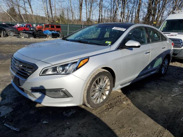 5NPE34AF7FH036786 - 2015 HYUNDAI SONATA SPORT SILVER photo 1