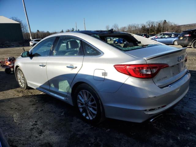 5NPE34AF7FH036786 - 2015 HYUNDAI SONATA SPORT SILVER photo 2