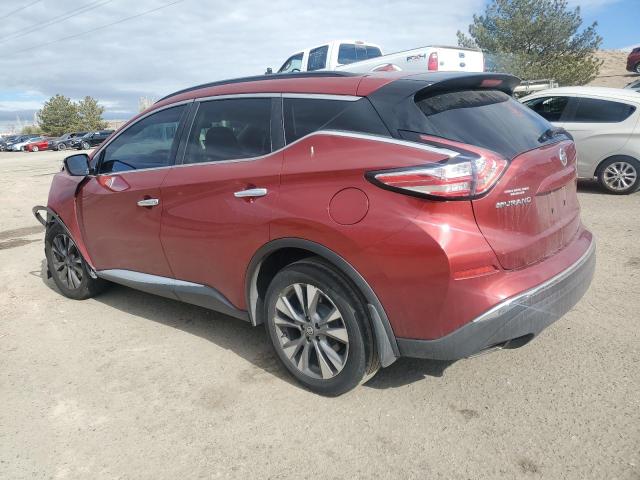 5N1AZ2MG2FN276216 - 2015 NISSAN MURANO S MAROON photo 2