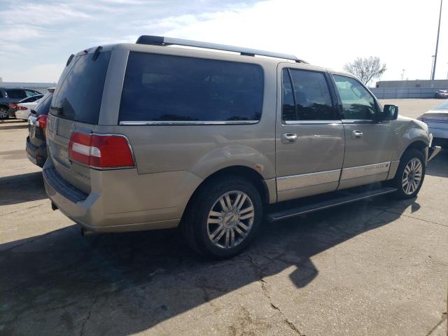 5LMFL28558LJ17489 - 2008 LINCOLN NAVIGATOR L GOLD photo 3