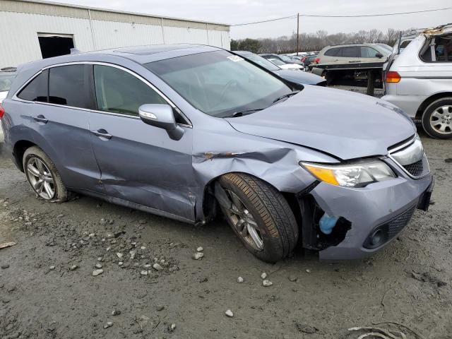 5J8TB4H31DL016999 - 2013 ACURA RDX BLUE photo 4