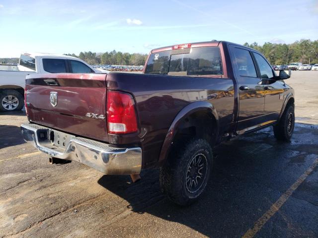 3C6TD5FT5CG151214 - 2012 DODGE RAM 2500 LARAMIE BURGUNDY photo 3