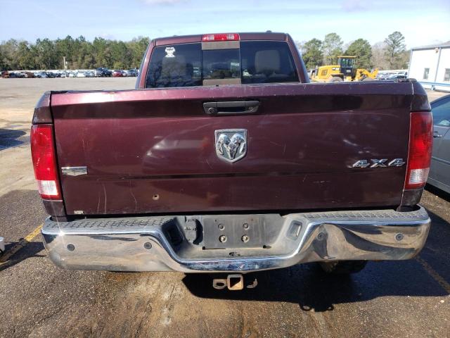 3C6TD5FT5CG151214 - 2012 DODGE RAM 2500 LARAMIE BURGUNDY photo 6