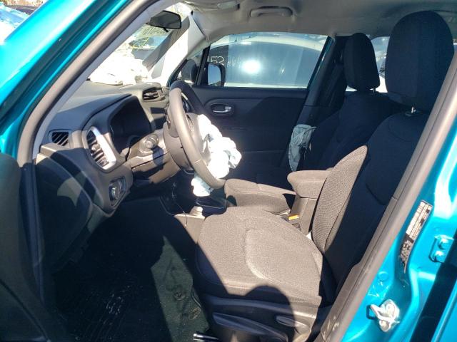 ZACNJDAB5MPM35491 - 2021 JEEP RENEGADE SPORT Թիրկույզ լուսանկար 7