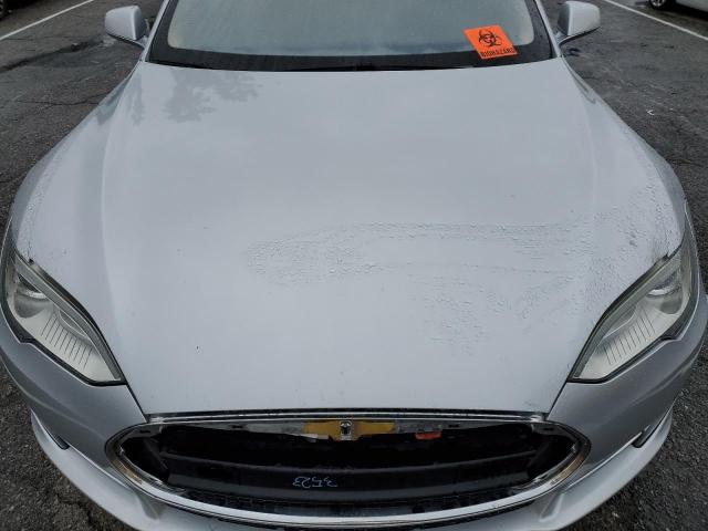 5YJSA1CG7DFP05034 - 2013 TESLA MODEL S Արծաթագույն լուսանկար 11