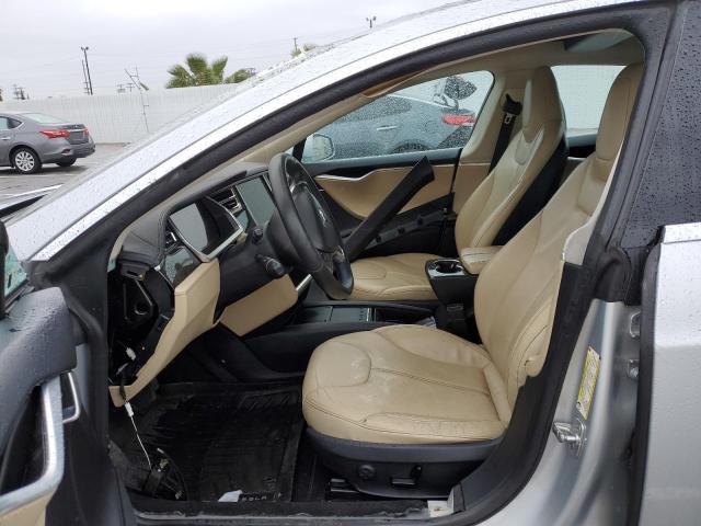 5YJSA1CG7DFP05034 - 2013 TESLA MODEL S Արծաթագույն լուսանկար 7