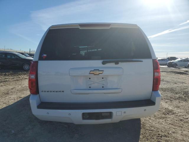 3GNFC16J27G208983 - 2007 CHEVROLET SUBURBAN C1500 WHITE photo 6