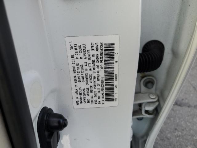 JH4KC1F59EC006618 - 2014 ACURA RLX TECH WHITE photo 13