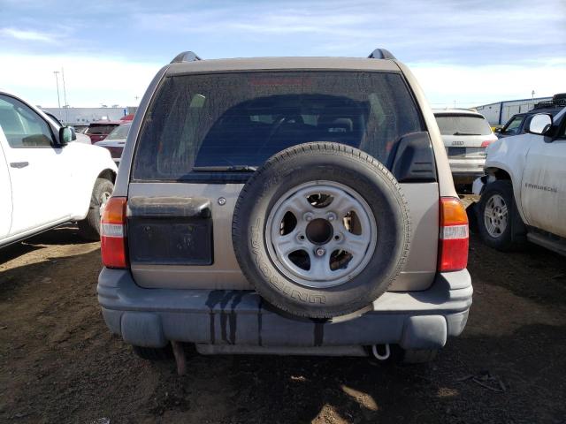 2CNBJ13C536934521 - 2003 CHEVROLET TRACKER BROWN photo 6