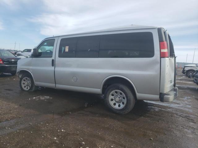 1GNSHCF48E1191480 - 2014 CHEVROLET EXPRESS G1 LT SILVER photo 2