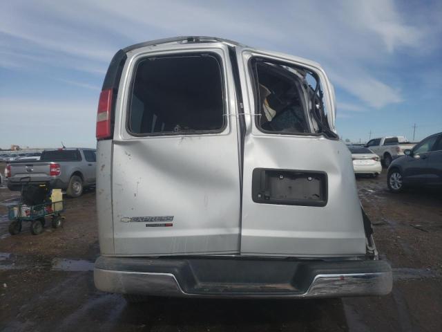 1GNSHCF48E1191480 - 2014 CHEVROLET EXPRESS G1 LT SILVER photo 6