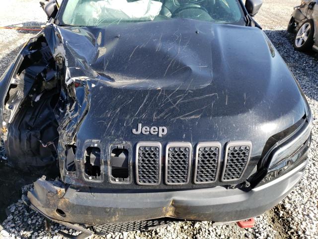 1C4PJMBN3KD123671 - 2019 JEEP CHEROKEE TRAILHAWK BLACK photo 11