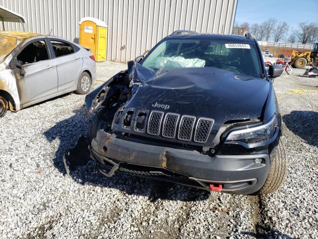 1C4PJMBN3KD123671 - 2019 JEEP CHEROKEE TRAILHAWK BLACK photo 5