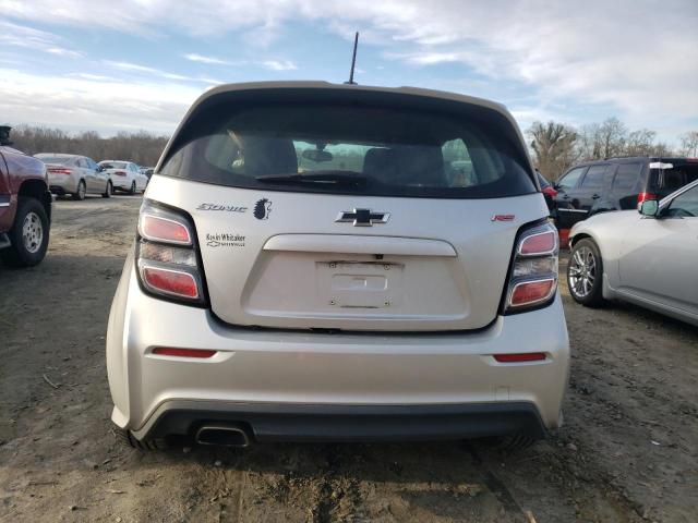 1G1JD6SB3L4122206 - 2013 CHEVROLET SONIC LT SILVER photo 6