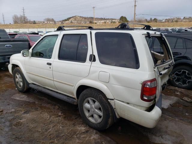 JN8DR09Y01W576402 - 2001 NISSAN PATHFINDER LE 白色 照片 2