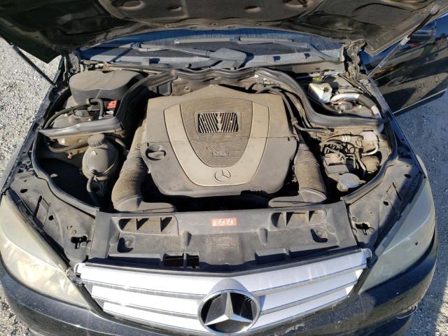 WDDGF5EB7AF490820 - 2010 MERCEDES-BENZ C 300 BLACK photo 11