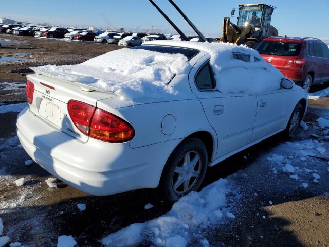 1G3NL52E22C188573 - 2002 OLDSMOBILE ALERO GL WHITE photo 3