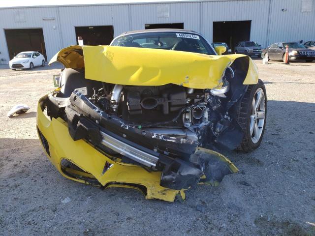 1G2MG35X97Y129200 - 2007 PONTIAC SOLSTICE GXP YELLOW photo 5