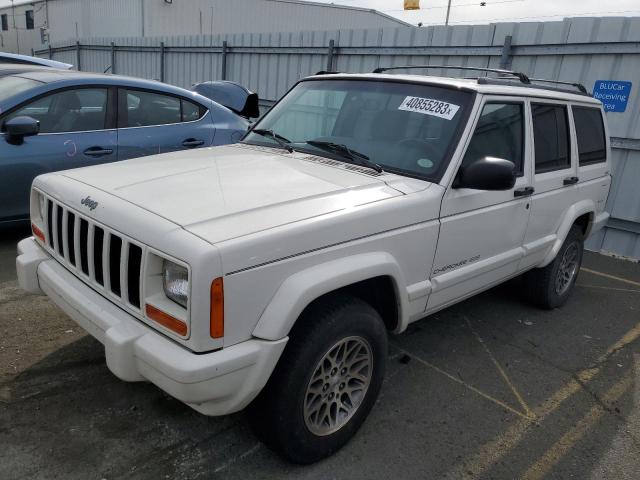 1J4FJ78S5VL520684 - 1997 JEEP CHEROKEE COUNTRY WHITE photo 1