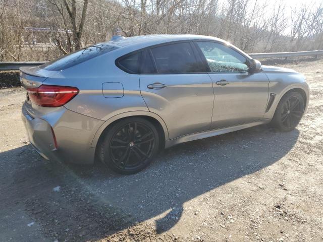 5YMKW8C3XH0U72429 - 2017 BMW X6 M SILVER photo 3