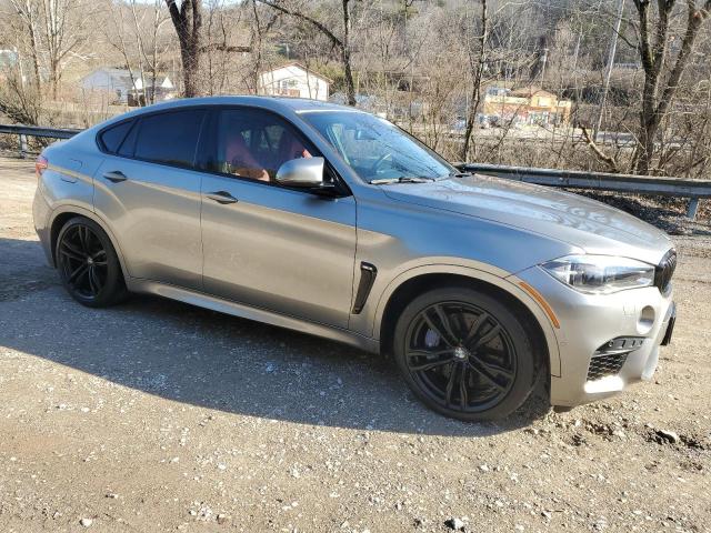 5YMKW8C3XH0U72429 - 2017 BMW X6 M SILVER photo 4