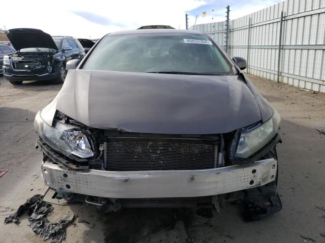 2HGFB2F5XDH574255 - 2013 HONDA CIVIC LX GRAY photo 5