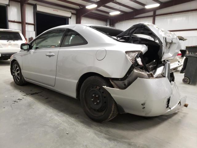 2HGFG12668H561518 - 2008 HONDA CIVIC LX SILVER photo 2