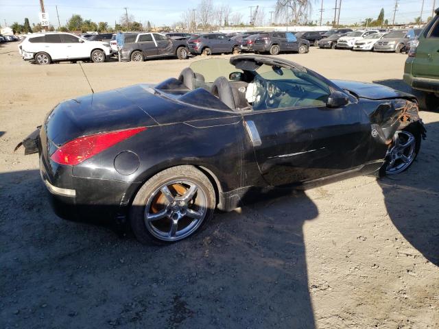 JN1BZ36A57M651629 - 2007 NISSAN 350Z ROADSTER BLACK photo 3