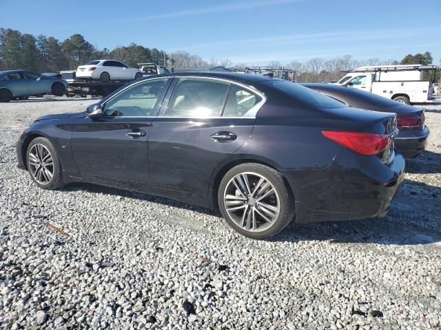 JN1BV7AR3EM697358 - 2014 INFINITI Q50 BASE BLACK photo 2