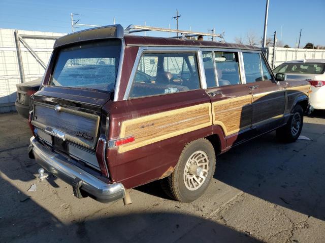 1JCNJ15U0JT093461 - 1988 JEEP WAGONEER BROWN photo 3