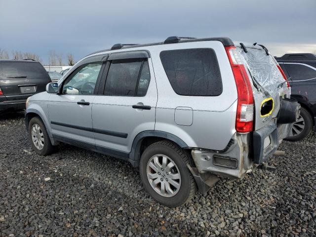 JHLRD78806C020936 - 2006 HONDA CR-V EX SILVER photo 2