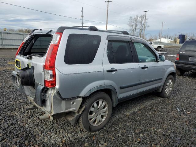 JHLRD78806C020936 - 2006 HONDA CR-V EX SILVER photo 3