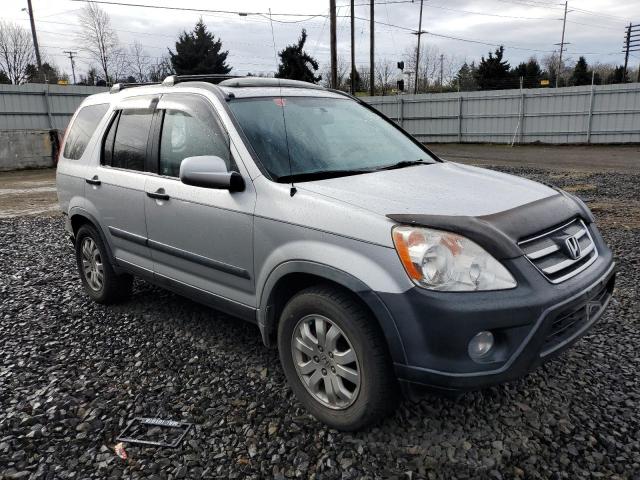 JHLRD78806C020936 - 2006 HONDA CR-V EX SILVER photo 4