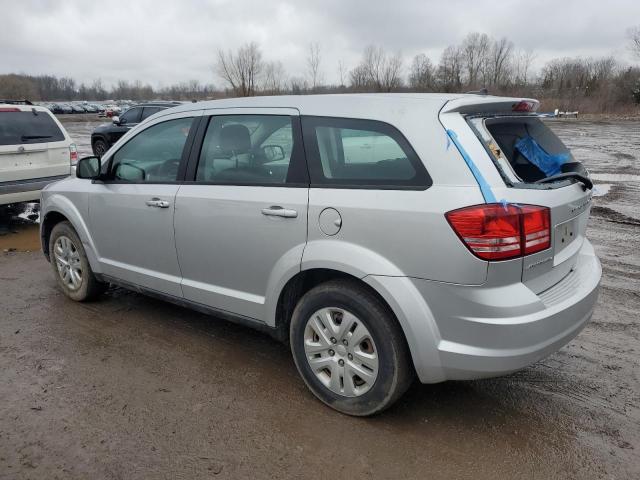 3C4PDCAB9ET102590 - 2014 DODGE JOURNEY SE GRAY photo 2