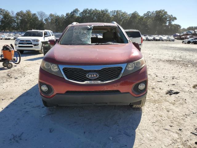 5XYKU3A13BG047946 - 2011 KIA SORENTO EX RED photo 5