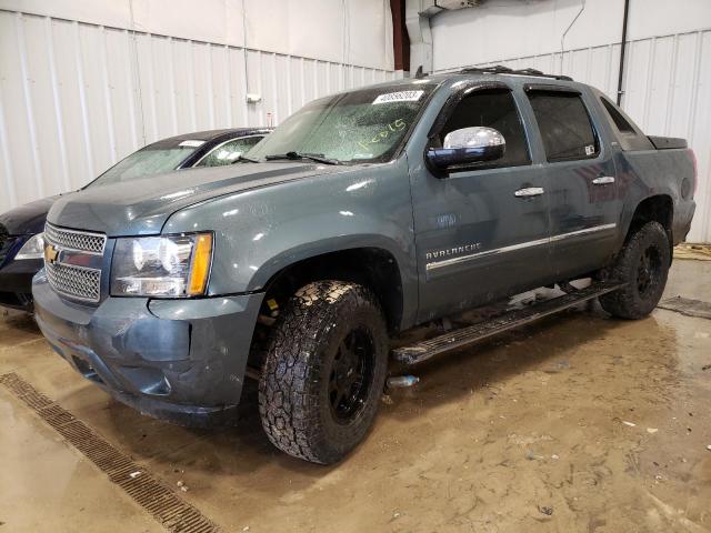 3GNTKGE77CG126269 - 2012 CHEVROLET AVALANCHE LTZ TEAL photo 1