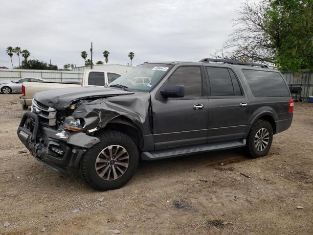 1FMJK1HT4GEF42634 - 2016 FORD EXPEDITION EL XLT GRAY photo 1