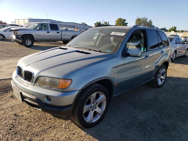 5UXFA53553LV99099 - 2003 BMW X5 3.0I GREEN photo 1