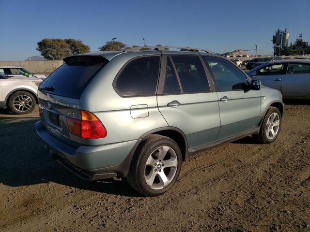 5UXFA53553LV99099 - 2003 BMW X5 3.0I GREEN photo 3