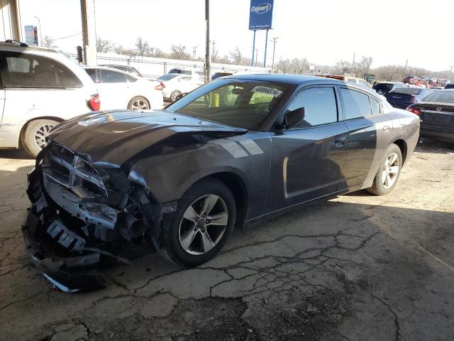 2C3CDXBG0EH284662 - 2014 DODGE CHARGER SE GRAY photo 1