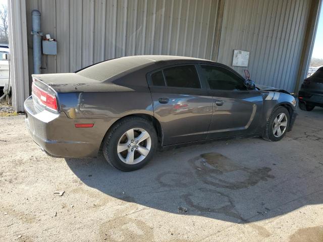 2C3CDXBG0EH284662 - 2014 DODGE CHARGER SE GRAY photo 3