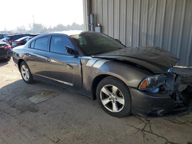 2C3CDXBG0EH284662 - 2014 DODGE CHARGER SE GRAY photo 4