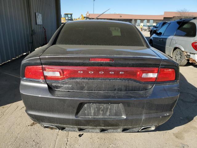 2C3CDXBG0EH284662 - 2014 DODGE CHARGER SE GRAY photo 6