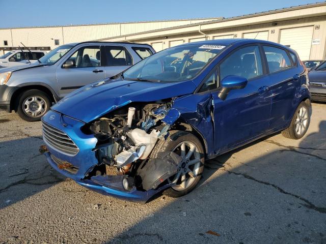 3FADP4EJ5JM138885 - 2018 FORD FIESTA SE BLUE photo 1